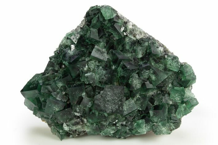 Fluorescent Green Fluorite Cluster - Diana Maria Mine, England #318825